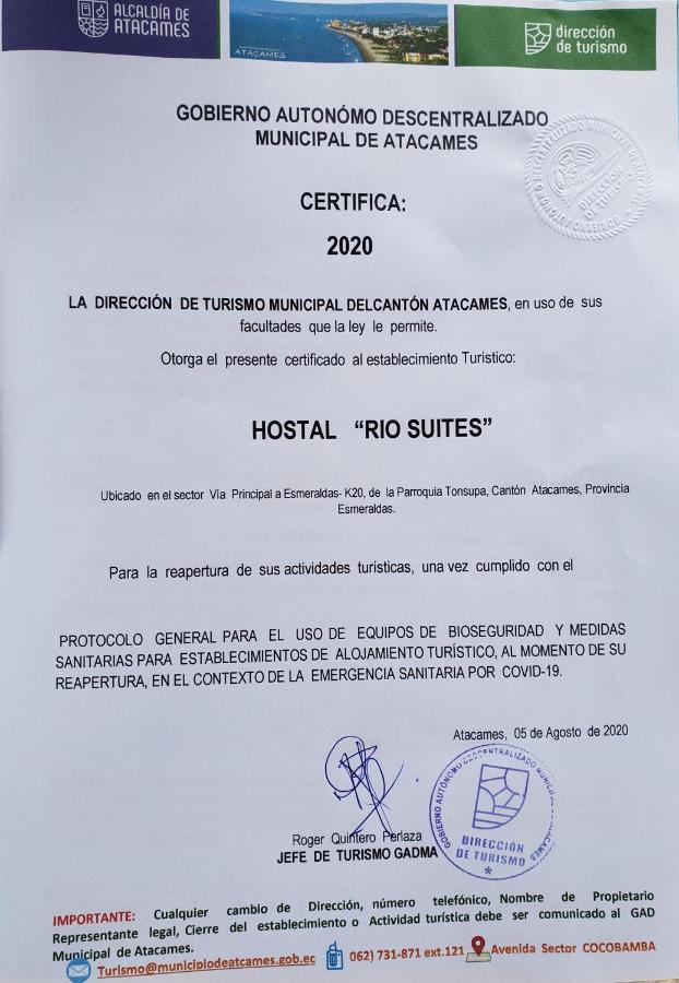Rio Suites Tonsupa Dış mekan fotoğraf